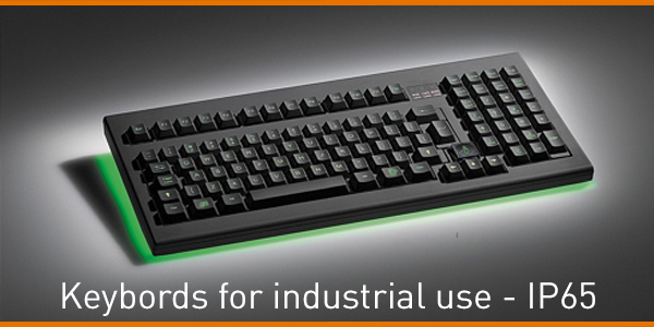 Programmable keyboards for industrial use – IP 65