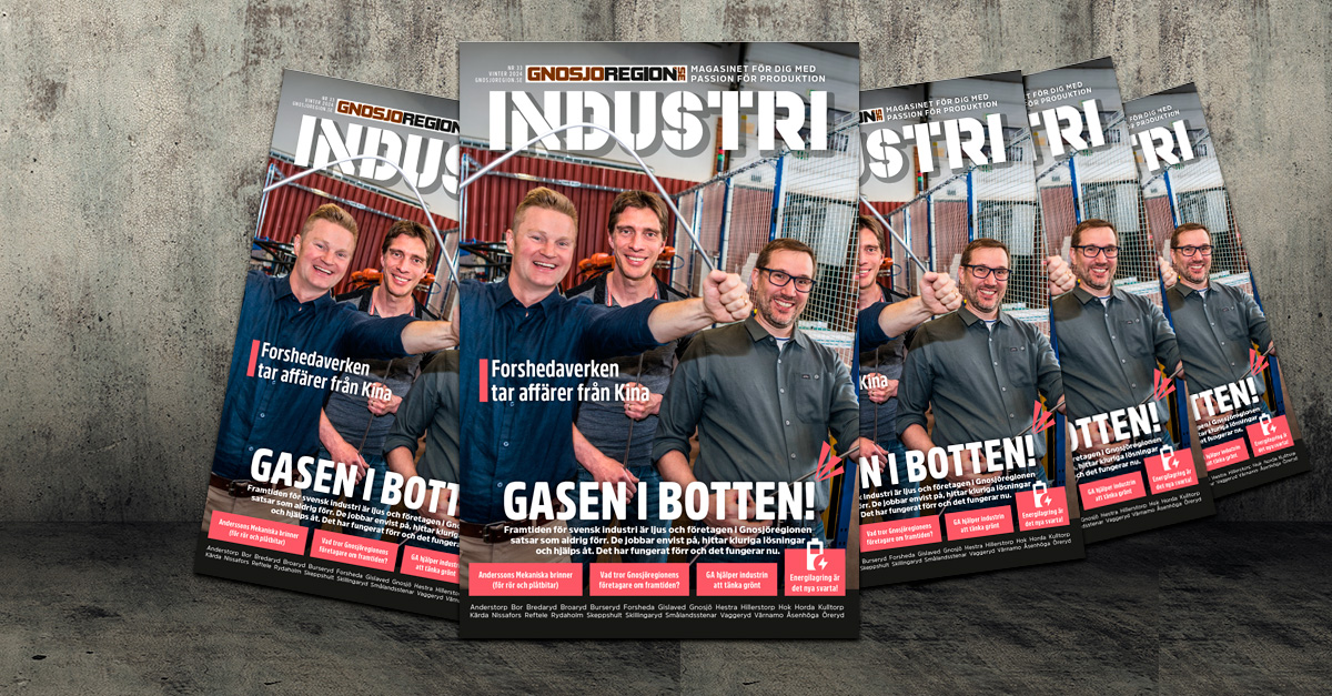 Nu är vårt senaste industrimagasin här!