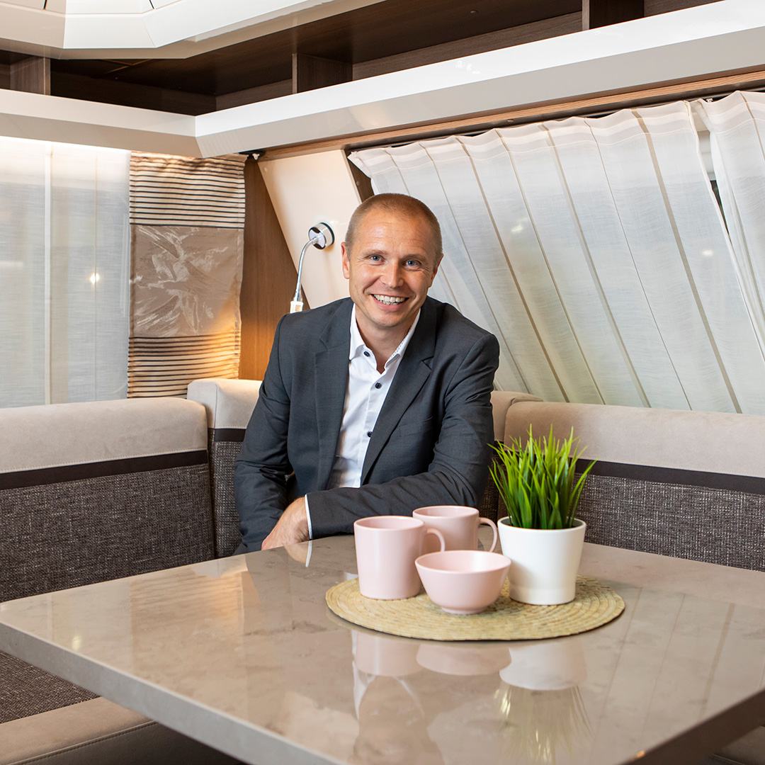 Håkan Jägmar, försäljningschef Hobby Sverige